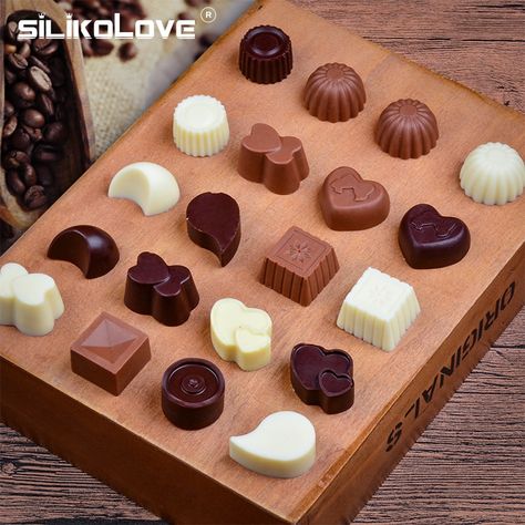 3d Chocolate Molds, 3d Chocolate, Jelly Pudding, Pudding Mold, Silicone Chocolate Molds, Silicone Baking Mat, Baking And Pastry, Cake Decorating Tools, Silicone Baking