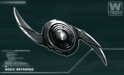 Batman Arkham City: Sonic Baterang Superhero Gadgets, Batman Gadgets, Catwoman And Batman, Batman Batarang, Arkham Games, Batman Redesign, Batman Games, Dc Costumes, Arkham Origins