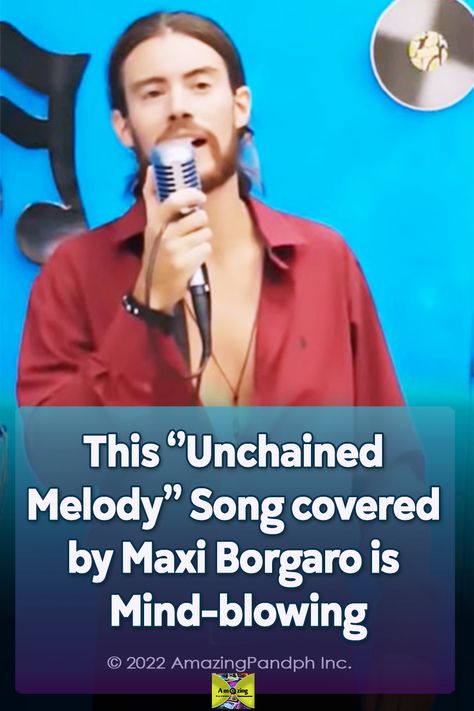 Covering Unchained Melody by the Righteous Brothers, Maxi Borgaro puts on a great rendition for everyone to remember. #cover #voice #rendition #performance Maxi Borgaro, The Righteous Brothers, Righteous Brothers, Unchained Melody, The Music Man, Inspirational Songs, Singing Voice, Always On My Mind, Stage Show