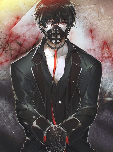 Dark Anime Guys, Dark Anime, Movies Online, Mist, Anime Guys, Drama, Mask, Anime, Black