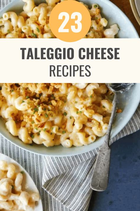 23 Taleggio Cheese Recipes I Can’t Resist – Happy Muncher Spinach Tart, Taleggio Cheese, Gremolata Recipe, Charred Broccoli, Cheesy Cauliflower, Salmon Pasta, Cauliflower Steaks, Italian Cheese, Mushroom Risotto