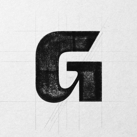 Logos & Typography -David Soto on Instagram: “⁣Blocky Cap G.⠀ ・・・⠀ #strengthinletters #typegang #typographyinspired #designinspiration #goodtype #logo #thedailytype #typespire…” G Typeface, G Typography Logo, Blocky Typography, G Logo Design Letter, Letter A Typography, G Letter Design, Latin Typography, Letter G Design, G Typography