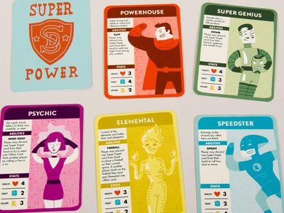 Super Power Cards Card Game Design, Game Card Design, Board Game Design, Playing Cards Design, 카드 디자인, Collector Cards, Games Images, Game Concept, Game Character Design