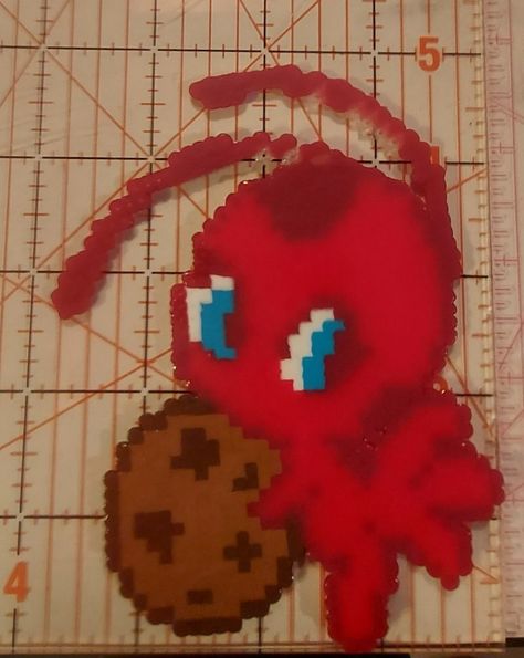 Miraculous Perler Beads, Miraculous Ladybug Perler Beads, Miraculous Marinette, Perler Creations, Melting Beads, Perler Patterns, Alt Fashion, Perler Bead Patterns, Perler Bead