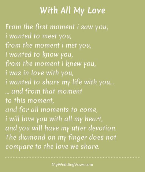 Cute Marriage Quotes, Future Love Quotes, The Moment I Knew, Love Vows, Vow Ideas, Love You Poems, I Was In Love, Paragraphs For Him, I Love My Hubby