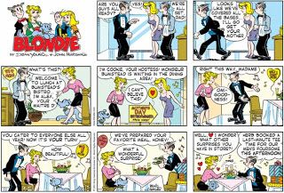 Dum Spiro Spero: My Favourite Comic Strip... BLONDIE Blondie Comic, Blondie And Dagwood, Sunday Comics, John Marshall, He Is Lord, Captain Corellis Mandolin, Afraid To Lose You, When I Met You, Comic Characters