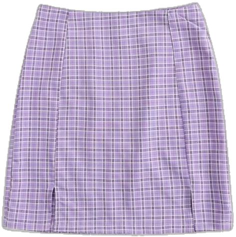 Skirt Png, Lavender Pattern, Square Skirt, Pattern Mini Skirt, Purple Square, Lilac Purple, Body Con Skirt, Free Amazon Products, Plaid Skirts