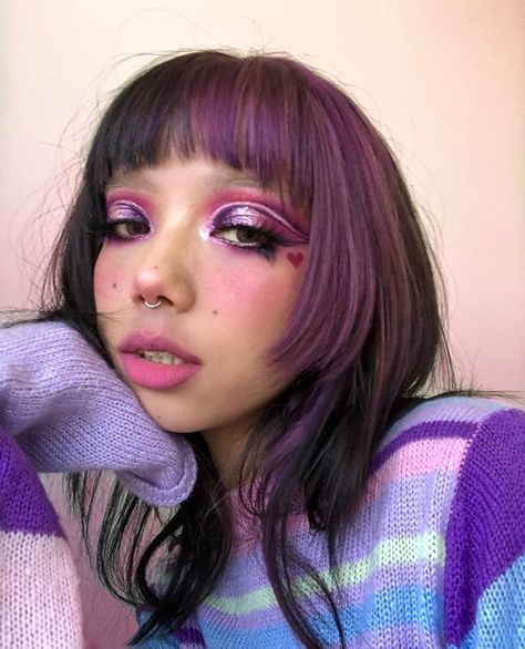 Smokey Hair, Makeup Tut, Grunge Makeup, Flawless Makeup, Love Hair, Artistry Makeup, Aesthetic Makeup, Too Cute, Eye Makeup Tutorial