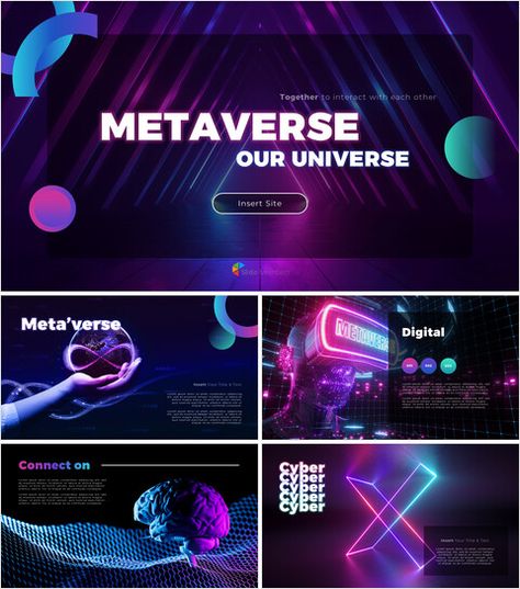 Metaverse Presentation Design, Metaverse Graphic Design, Metaverse Aesthetic, Creative Layout Design, Metaverse Design, Smart Farming, Virtual Reality Design, Farming Guide, Presentation Deck