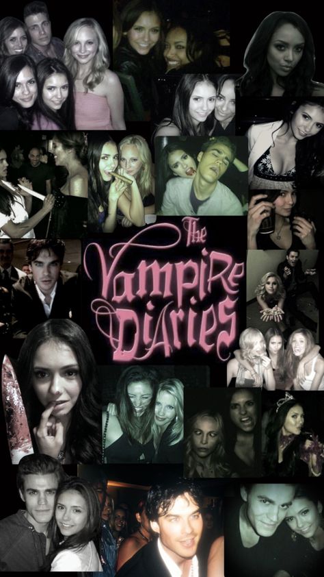 Ian E Nina, 2000s Posters, Tvd Aesthetic, Vampire Diary, Art Vampire, The Vampire Diaries Characters, Vampire Diaries Poster, Damon Salvatore Vampire Diaries, Vampier Diaries