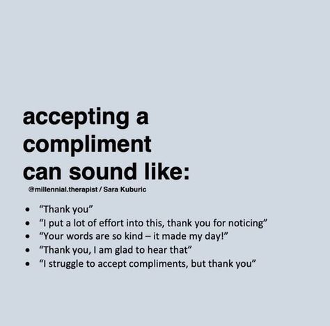 accepting a compliment can sound like How To Communicate Better, Relationship Lessons, Relationship Psychology, Dinner Dates, Healthy Relationship Tips, Getting To Know Someone, Writing Therapy, Emotional Awareness, Healthy Relationship Advice