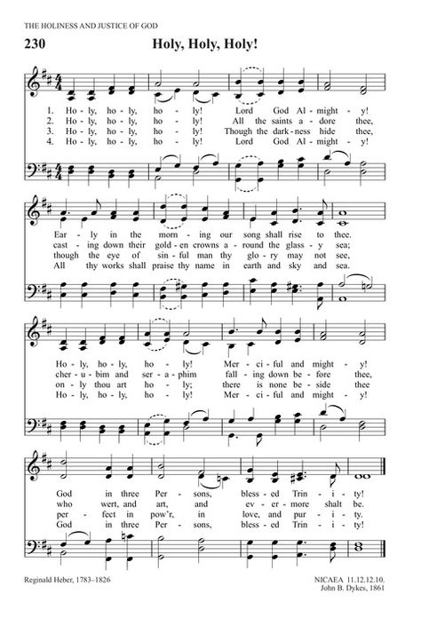 Holy, Holy, Holy! Lord God Almighty! | Hymnary.org Here I Am Lord Hymn, Oh Holy Night Sheet Music Free Printable, Holy Holy Holy Lord God Almighty, Only Trust Him Hymn, Glory To His Name Hymn, Lord God Almighty, Praise To The Lord The Almighty Hymn, Christmas Carols Songs, Psalm 91 Prayer