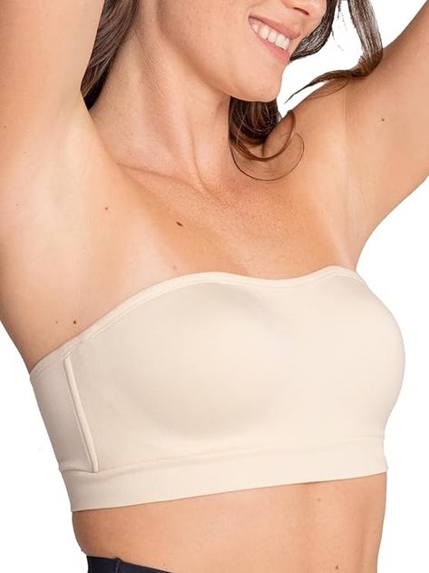 SHAPERMINT Convertible Strapless Bras for Women - Bandeau Bra, Strapless Top, Bandeau Top Seamless Strapless Bra, Wireless Strapless Bra, Best Strapless Bra, Tube Bra, Strapless Bras, Strapless Backless Bra, Strapless Bralette, Backless Bra, Bra Size Charts