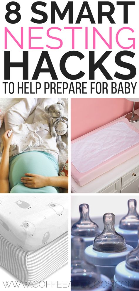 Prepare for baby with these 8 smart nesting hacks!    Prepare your home for baby and make life with a newborn easier with these simple tips and tricks.  Add these to your pregnancy to do list!  #pregnancy #baby Lamaze Classes, Baby Kicking, Pumping Moms, Baby Sleep Problems, Preparing For Baby, Third Baby, Baby Arrival, After Baby, Pregnant Mom