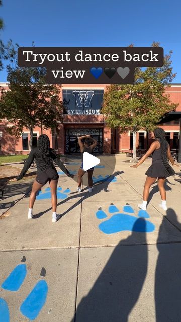 WHS Varsity Cheer on Instagram: "Tryout Dance back view!!! Tryouts less than 2 weeks away!" Cheer Dances, Cheer Tryouts, Cheer Pom Poms, Varsity Cheer, Cheer Stunts, Cheer Dance, Dance Team, Dance Teams, Back View