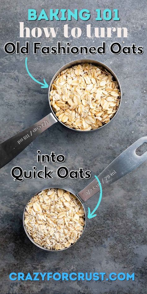 Rolled Oats Recipe, Baking Tricks, Quick Oatmeal, Diy Oatmeal, How To Make Oats, Old Fashioned Oats, Old Fashioned Oatmeal, Cooking Oatmeal, Old Fashion Oats