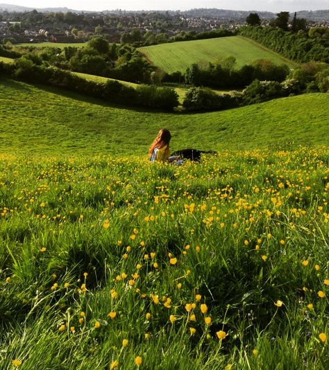 Walking Through A Field, Running Through A Meadow, Running In A Flower Field Aesthetic, Running In A Field Of Flowers Aesthetic, Frolicking In A Field Aesthetic, Running In A Field Aesthetic, Person In Field, Running Through Field Aesthetic, Painting In A Field