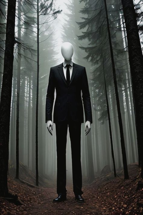 Slenderman, Horror, Terror, Forest, Dark, AI Art Hear Me Out Weird, Creepy Pasta Dress To Impress, Hear Me Out Cake Ideas, Slenderman Real, Creepypasta Dress To Impress, Slenderman Aesthetic, Hear Me Outs, Hear Me Out Cake, Hear Me Out