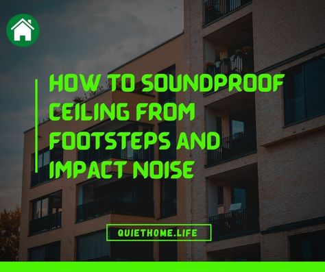 How to Soundproof Ceiling From Footsteps and Impact Noise: Soundproof Ceiling Apartment, Soundproofing Ceiling, Soundproof Basement Ceiling, Sound Proofing Ceiling, Soundproof Ceiling, Apartment Walls, Soundproof Room, Ceiling System, Basement Ceiling