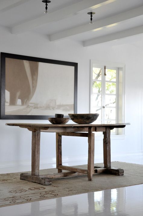 Briggs Edward Solomon, Clements Design, Hollywood Hills Homes, Neutral Interiors, Williams Sonoma Home, Rustic Interiors, American Design, Decoration Table, Modern Rustic