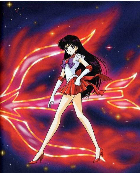 Super Sailor Mars Sailor Mar, Sailor Moon Mars, Anime Heroes, Sailor Moon Girls, Arte Sailor Moon, Minako Aino, Sailor Senshi, Sailor Moon Aesthetic, Sailor Moon Wallpaper