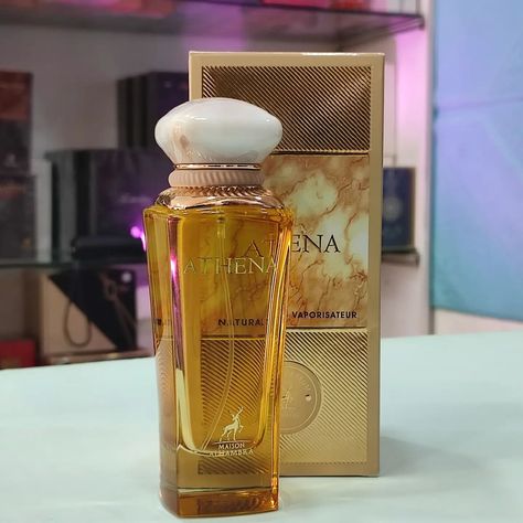 Fragrance world Athena Athena is a blend of floral, woody and musk notes Top Notes: Mate, Cypress, Thyme, Green, Saffron, and Fruit Middle Notes: Jasmine, Orris, and Rose Base Notes: Amber, Leather, Vanilla, Musk, Vetiver, and Cedar Contact us @ Call/WhatsApp: 08098568331 http://perfumesforlessng.com Nationwide Delivery Or walk in at our store situated @ Sovs Plaza, 17 Badore Rd, Adewale Bustop, Badore Ajah, To Place your order. Fragrance World Perfumes, Perfume Business, Perfume Notes, Vanilla Musk, Business Promotion, Call Whatsapp, Fragrances Perfume, Walk In, Fragrance