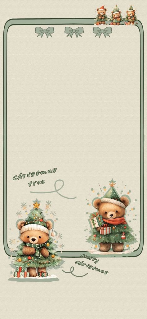 Christmas Wallpaper Teddy Bear, Christmas Phone Lock Screen, Christmas Teddy Bear Wallpaper, Christmas Bear Wallpaper, Christmas Lockscreens, Wallpaper Weihnachten, Matching Lockscreen And Homescreen, Holidays Wallpaper, Cute Christmas Wallpapers