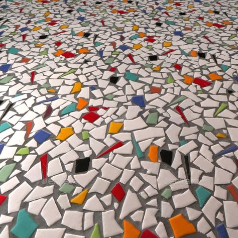 Cracked Mosaic Tile Seamless Texture #Mosaic, #Cracked, #Tile, #Texture Broken Tiles Floor Design, Tiles Design For Wall, Broken Glass Texture, Broken Tile Mosaic, Crash Glass Mosaic, Tile Mosaic Art, Blue Mosaic Texture, Broken Tile Mosaic Flower, Mosaic Tile Art