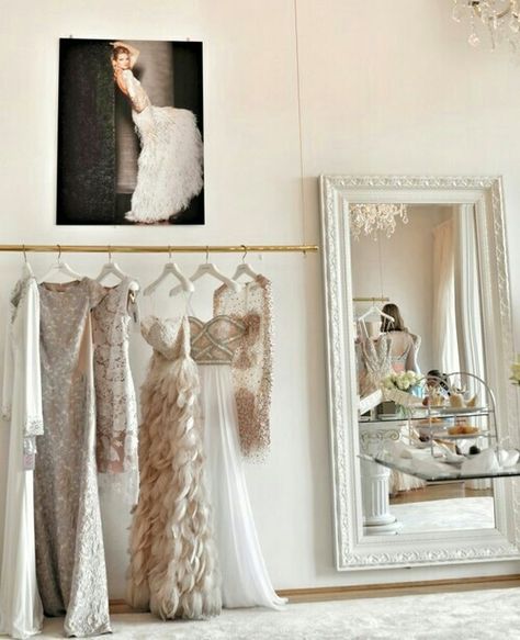 Dress Couture, Blog Ideas, The Rack, A Mirror, Gorgeous Gowns, Bridal Shop, Bridal Boutique, Fancy Dresses, Dream Dress