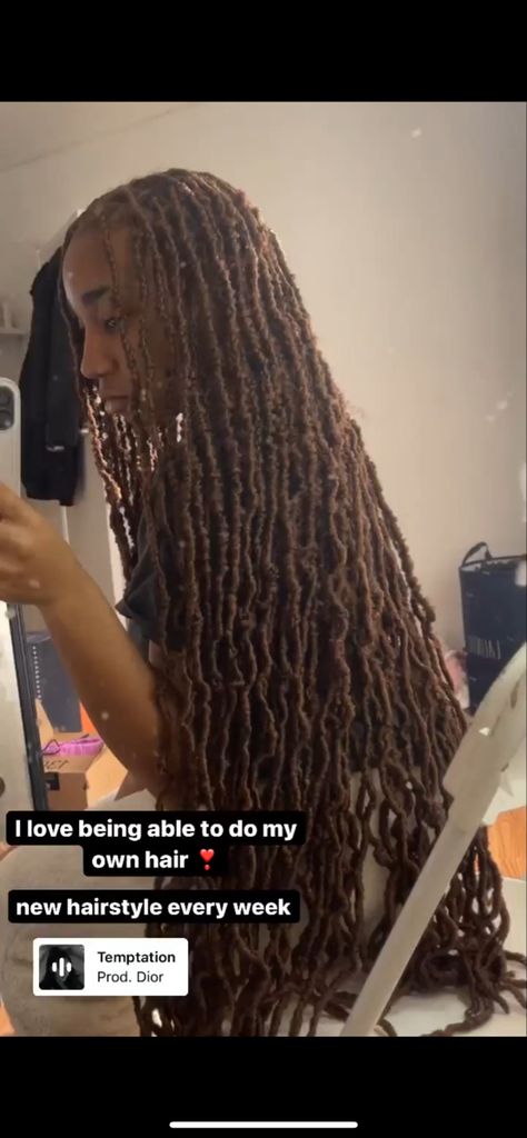 Color 30 Locs, Color 30 Soft Locs, 30 Soft Locs, Soft Locs Color, Locs Color, Soft Locs, Black Girls Hairstyles, Protective Hairstyles, Black Women Hairstyles