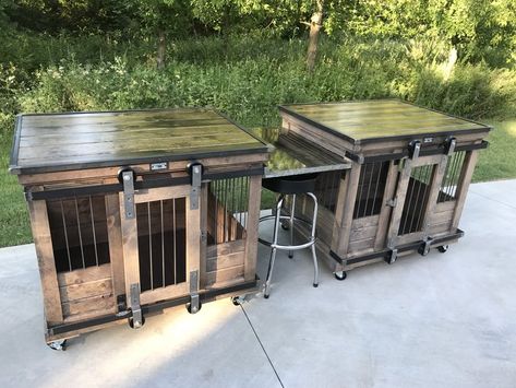 Industrial Desk Credenza Kitchen, Indoor Dog Kennels, Buffet Kitchen, Luxury Dog Kennels, Buffet Credenza, Indoor Dog Kennel, Wire Dog, Airline Pet Carrier, Dog Kennel Cover