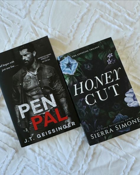 ✨ books high on my tbr ✨ These arriving today has been the highlight of my week so far!! 😍���😍 A massive thank you to Raincoast Books, Tor and Bloom Books for these gifted copies! I’ve been desperate to read these two for a while, and I’m excited to start these two stunning reads soon! ✨ Pen Pal by J.T Geissinger ✨ Honey Cut by Sierra Simone I adore both Geissinger and Simone’s writing so much—always so drawn to their characters! I absolutely devoured Salt Kiss recently and am so excite... Sierra Simone, Bloom Book, Pen Pal, Bestselling Author, Salt, Honey, Kiss, Pen, Writing