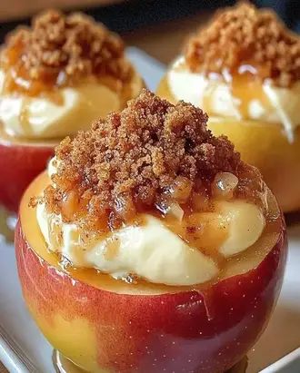 Cheesecake Stuffed Baked Apples Recipe - Easy Dessert Stuffed Baked Apples Recipe Oven, Gala Apple Recipe, Apple Cheesecake Tacos, Apple Baked Goods, Baked Apple Cheesecake, Baked Stuffed Apples, Stuffed Baked Apples, Apple Desert, Optimal Recipes