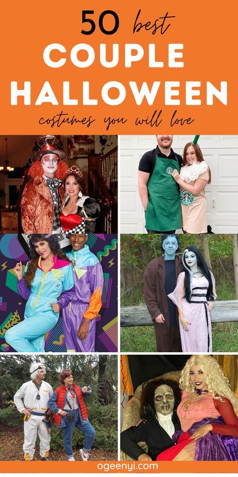 Funny Costume Ideas For Couples, Disfraz Halloween Pareja Couple Costumes, Funny Adult Halloween Costumes Couples, Couples Fancy Dress Costumes, Old Couple Halloween Costume, Mom And Dad Halloween Costumes, Best Couples Costumes Funny, Teenage Couple Halloween Costumes, Fun Couples Costumes Funny