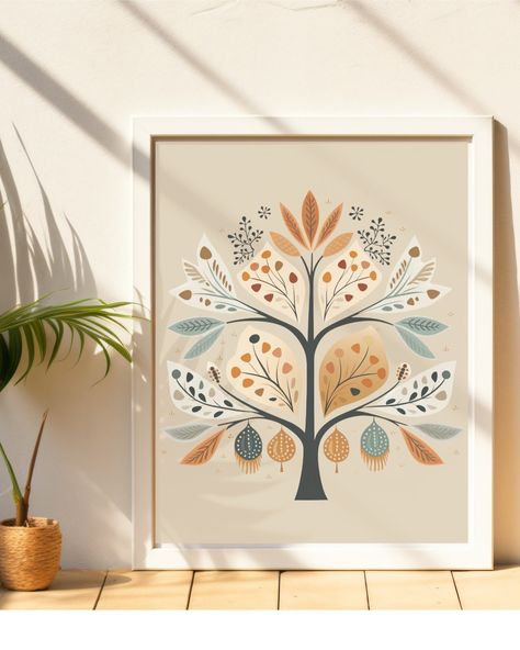 Boho Tree Wall Art Scandinavian Folk Art Scandi Art Printable Tree of Life Boho Art Nordic Print Norwegian Art Wall Scandinavian Print Art https://www.etsy.com/listing/1681757449/boho-tree-wall-art-scandinavian-folk-art Nordic History, Scandi Wall Art, Printable Tree, Nordic Folk Art, Norwegian Art, Boho Tree, Scandi Art, Wall Art Scandinavian, Porch Flowers