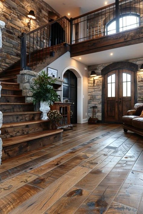 Barn Style House Plans, Dream Life House, Rustic Home Design, Wooden Floors, Barn Style House, Dream House Rooms, Dream House Interior, Apartment Inspiration, Dream House Plans