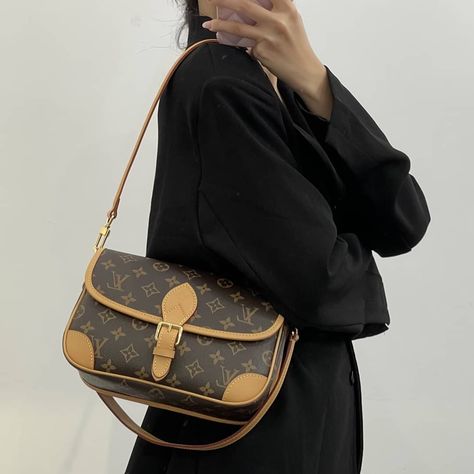 Diane Lv Bag, Louis Vuitton Diane Bag, Louis Vuitton Diane Bag Outfit, Lv Diane Bag Outfit, Lv Diane Bag, Lv Aesthetic, Lv Crossbody Bag, Bag Wishlist, Louis Vuitton Bag Outfit