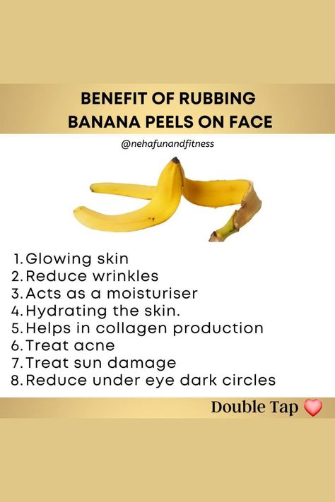 Benefits Of Rubbing Banana Peels On Face #Weightloss #loseweight #Weightlossathome #Weightlossplans #Fatloss Rubbing Banana Peel On Face, Banana Peel Skin Care, Banana Skin Benefits, Banana Peel Uses Skin, Banana Peel Uses, Cooking Bananas, Ikaria Juice, Skin Picking, Banana Peels