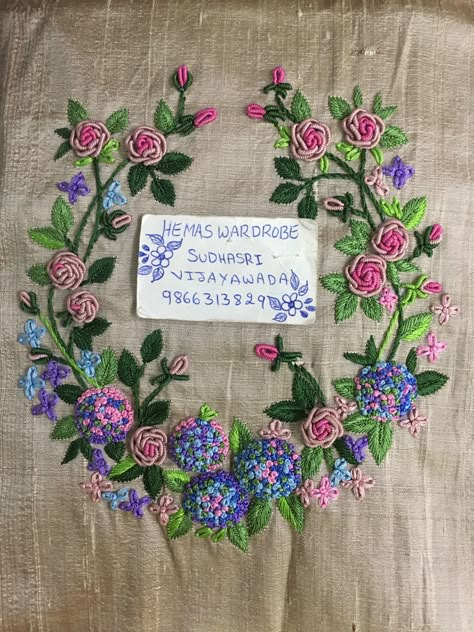 Sudhasri hemaswardrobe Hemaswardrobe Sudhasri, Sudhasri Hemaswardrobe, Sewing Project Ideas, Embroidery Patterns Ideas, Hand Embroidery Patterns Flowers, Hand Embroidery Videos, Patterns Ideas, Hand Work Embroidery, Embroidery Videos