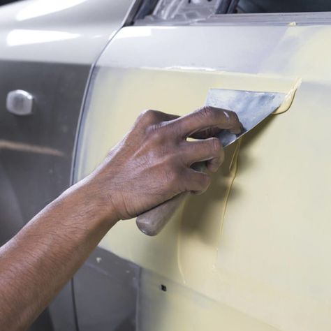 11 Great Tips for DIY Car Body Repair — The Family Handyman Car Rust Repair, Car Restoration Diy, Car Paint Repair, Auto Body Repair Shops, Auto Body Work, Wallpaper Luxury, Windshield Repair, Paint Repair, Auto Body Shop