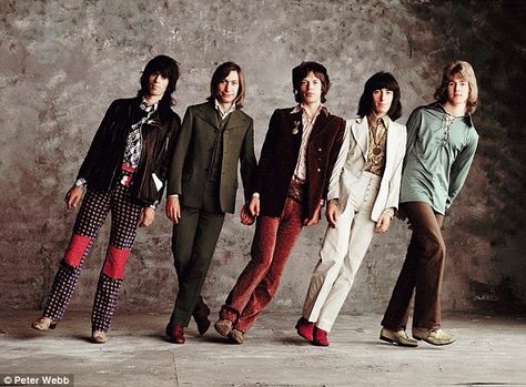 Rolling Stones Sticky Fingers, Keith Richards Guitars, Rolling Stones Keith Richards, Fashion Fotografie, Band Photoshoot, Bill Wyman, Rock & Roll, Like A Rolling Stone, Ronnie Wood