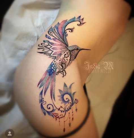 Hummingbirds Tattoo, Hummingbird Flower Tattoos, Small Hummingbird Tattoo, Matching Bff Tattoos, Phoenix Tattoo Feminine, Unique Butterfly Tattoos, Lace Tattoo Design, Feminine Tattoo Sleeves, Butterfly Tattoos For Women