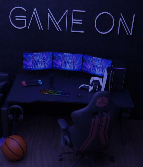 Sims 4 Gaming Room, Ts4 Blender Scene, Blender Scene Free, Sims 4 Blender Scene Free, Blender Scene Sims 4, Blender Background, Sims 4 Blender Scene, Blender Scenes, Blender Scene