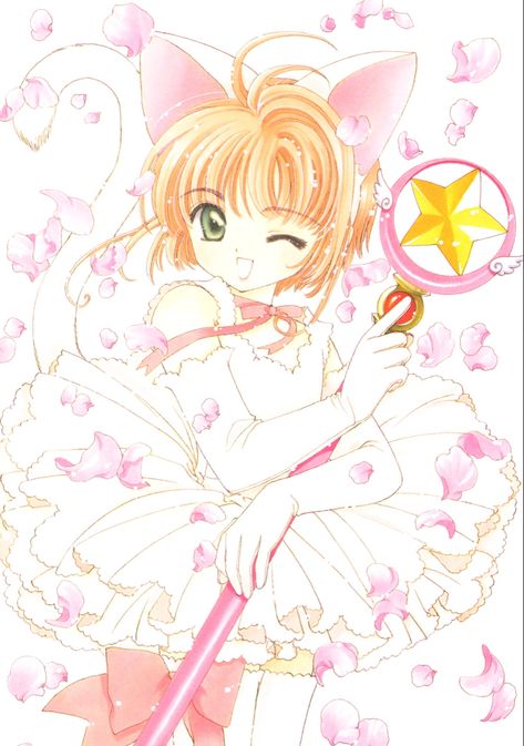 Clow Cards, Sakura Card Captor, Card Captor Sakura, Sakura Art, Sakura Kinomoto, Tsubasa Chronicles, Mahō Shōjo, Clear Card, Sakura Card