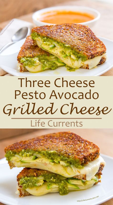 Healthy Avocado Recipes, Avocado Grilled Cheese, Avocado Recipes Healthy, Healthy Avocado, Easy Clean Eating Recipes, Grilled Cheese Sandwiches, Clean Eating Lunch, Grilled Cheese Recipes, Easy Clean Eating