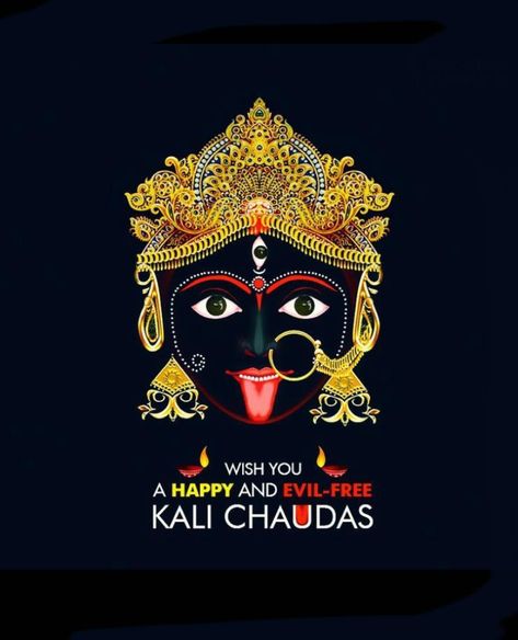 Kalichaudas Creative Post, Kalichaudas Wish, Happy Kali Chaudas Wishes, Happy Kali Chaudas Creative, Kali Chaudas Post, Kali Chaudas Creative Ads, Kali Chaudas Wishes, Kalichaudas Rangoli, Happy Narak Chaturdashi