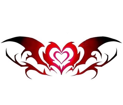 Succubus Heart Tattoo, Incubus Tattoo Male, Womb Tattoo Succubus Design, Sucubus Womb Tattoo, Succubus Mark Tattoo, Succubus Tattoo Design, Succubus Wings, Incubus Aesthetic, Incubus Tattoo