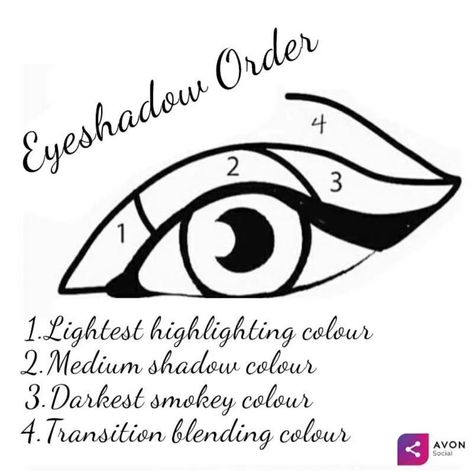 Eyeshadow can be tricky if you're a newbie, but you can't go wrong if you keep the lighter shades towards the inner of the eye, and the darker shadows on the outer section of your lid 👀. Eyeshadow Hacks, Apply Eyeshadow, How To Apply Eyeshadow, Dark Shadows, Eye Makeup Tips, Cheat Sheet, The Eye, Light Shades, Light Colors