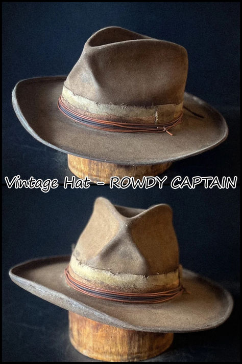 At RockHatter, every hat is custom designed and handcrafted by experts. For these years, we’ve built our reputation on quality and service. Shop now! Southwestern Flat Brim Fedora For Rodeo, Adjustable Leather Western Fedora, Adjustable Rugged Fedora Hat, Adjustable Flat Brim Fedora For Hunting, Rugged Fedora Hat For Rodeo, Mens Hats, Mens Hats Vintage, Cowboy Jacket, Classy Cowgirl