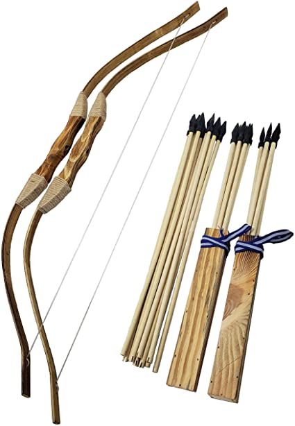 Nerf Bow And Arrow, Wooden Bow And Arrow, Archery Shop, Archery Supplies, Bow And Arrow Set, Archery Set, Wood Arrow, Archery Bows, Archery Equipment